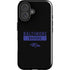 NFL Baltimore Ravens Black Performance Series iPhone 16 Plus Impact Case